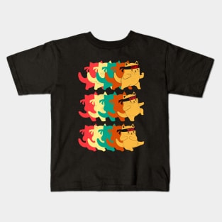 Karate Cat Kids T-Shirt